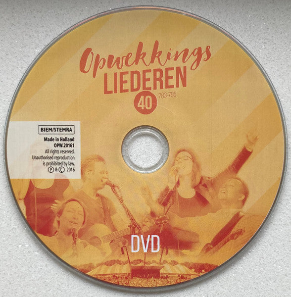 Opwekking : Opwekkingsliederen 40 (783-795) (CD, Album + DVD)