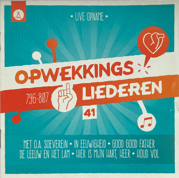 Opwekking : Opwekkingsliederen 41 (796-807) (CD, Album + DVD)