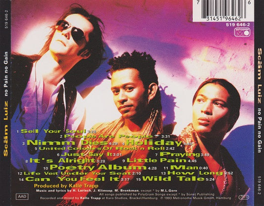 Scäm Luiz : No Pain No Gain (CD, Album)