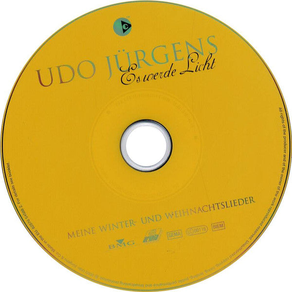 Udo Jürgens : Es Werde Licht: Meine Winter- Und Weihnachtslieder (CD, Comp, Copy Prot.)