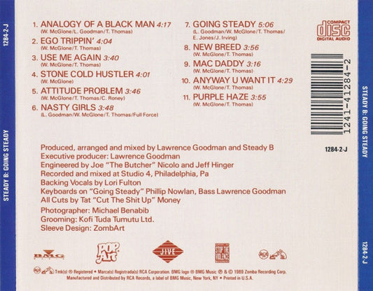 Steady B : Going Steady (CD, Album)