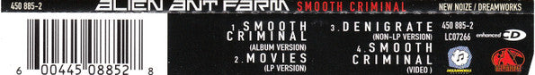 Alien Ant Farm : Smooth Criminal (CD, Maxi, Enh)
