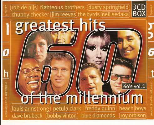 Various : Greatest Hits Of The Millennium 60's Vol. 1 (3xCD, Comp)