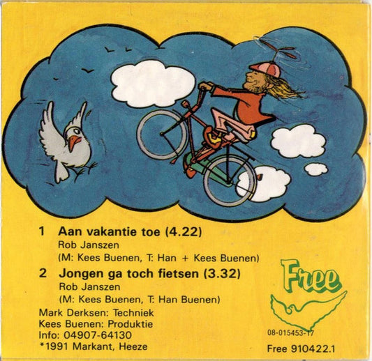 Rob Janszen : Aan Vakantie Toe (CD, Mini, Single)