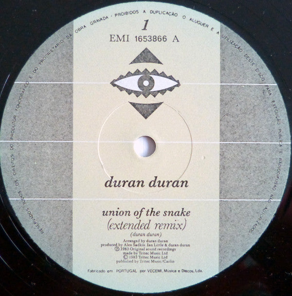 Duran Duran : Union Of The Snake (Extended Remix) (12")