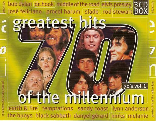Various : Greatest Hits Of The Millennium 70's Vol. 1 (3xCD, Comp)