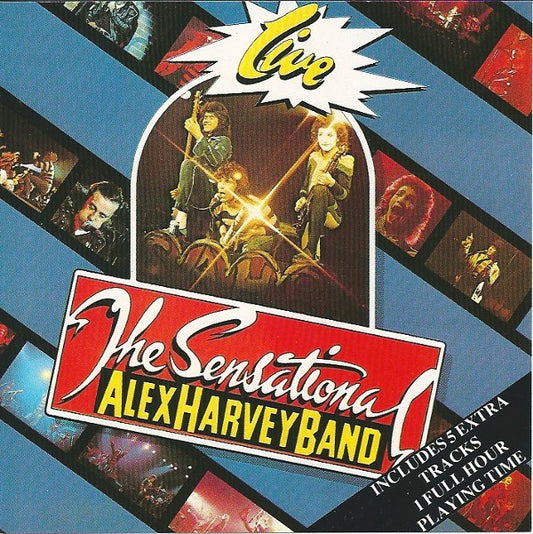 The Sensational Alex Harvey Band : Live (CD, Album, RE)