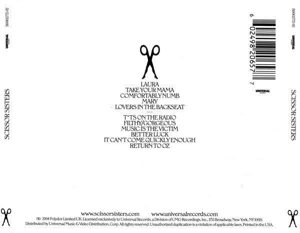 Scissor Sisters : Scissor Sisters (CD, Album)