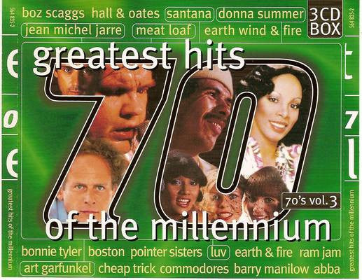 Various : Greatest Hits Of The Millennium 70's Vol. 3 (3xCD, Comp)