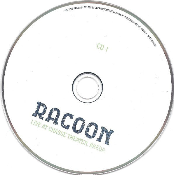 Racoon (4) : Live At Chassé Theater, Breda (2xCD, Album, Sup)