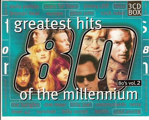 Various : Greatest Hits Of The Millennium 80's Vol. 2 (3xCD, Comp)