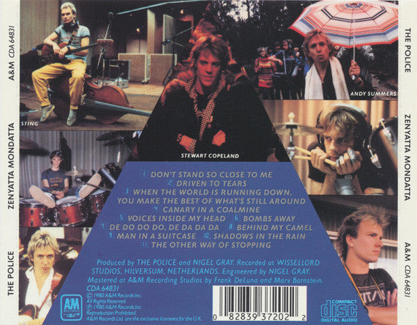 The Police : Zenyatta Mondatta (CD, Album, RE)