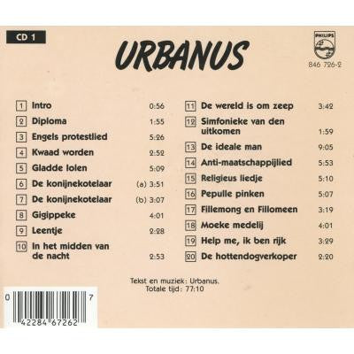 Urbanus : Verzamelbox (De Eerste Jaren) (3xCD, Comp, Ltd, RE, RM + Box)