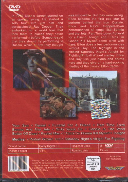 Elton John : To Russia With Elton (DVD-V, Unofficial)