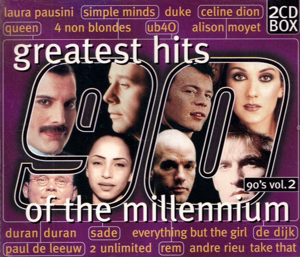 Various : Greatest Hits Of The Millennium 90's Vol. 2 (2xCD, Comp)