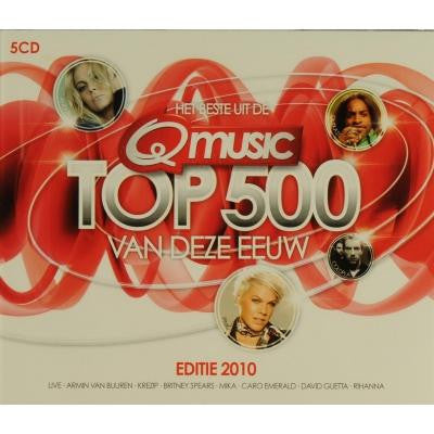 Various : Het Beste Uit De Q-Music Top 500 Van Deze Eeuw - Editie 2010 (5xCD, Comp)