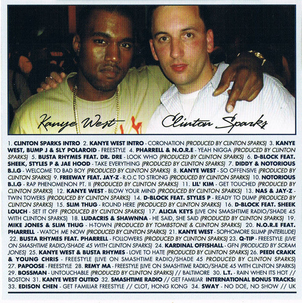 Clinton Sparks + Kanye West : Touch The Sky (CD, Mixtape)