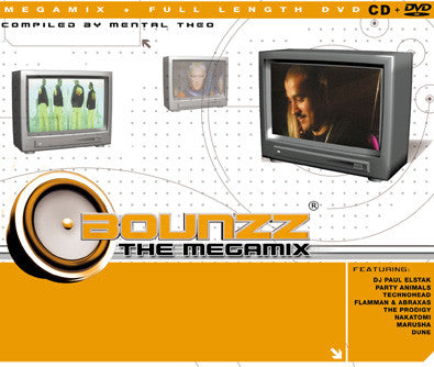 Mental Theo : Bounzz The Megamix (CD, Comp, Mixed + DVD-V, Enh)