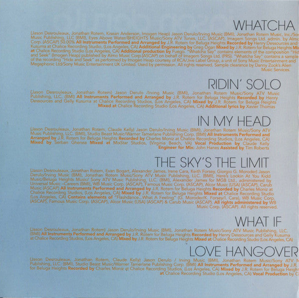 Jason Derulo : Jason Derülo (CD, Album)