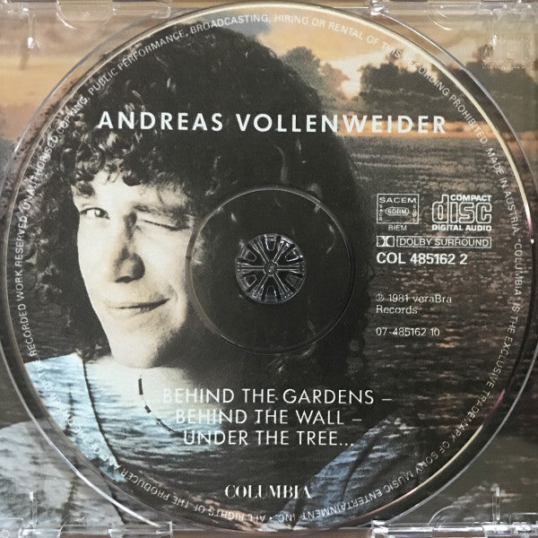 Andreas Vollenweider : ...Behind The Gardens - Behind The Wall - Under The Tree... (CD, Album, RE, Dol)