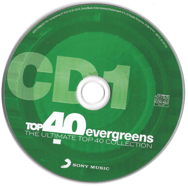 Various : Top 40 Evergreens (2xCD, Comp)