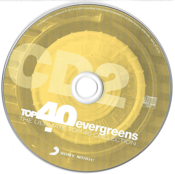 Various : Top 40 Evergreens (2xCD, Comp)