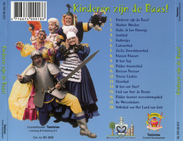 Het Land Van Ooit : Kinderen Zijn De Baas (CD, Album)