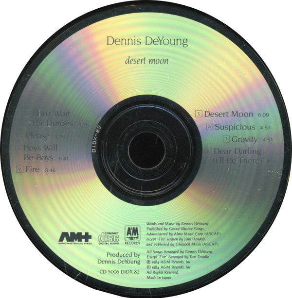 Dennis DeYoung : Desert Moon (CD, Album, CSR)