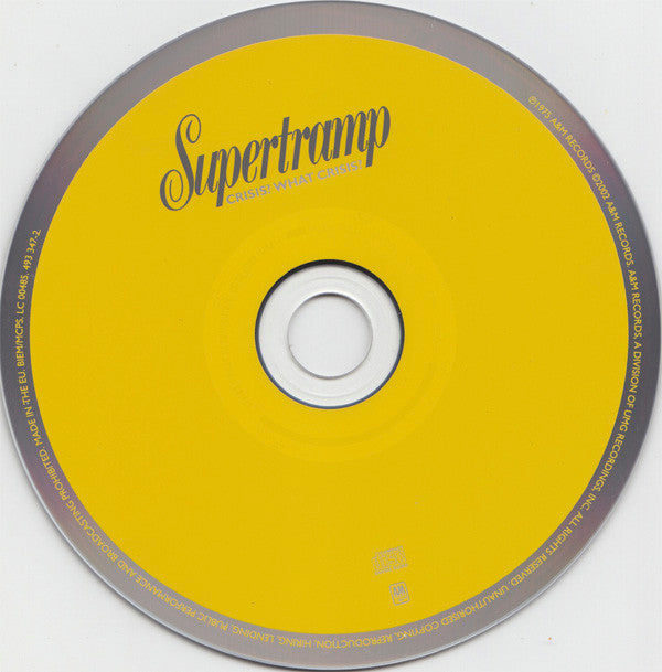 Supertramp : Crisis? What Crisis? (CD, Album, RE, RM)