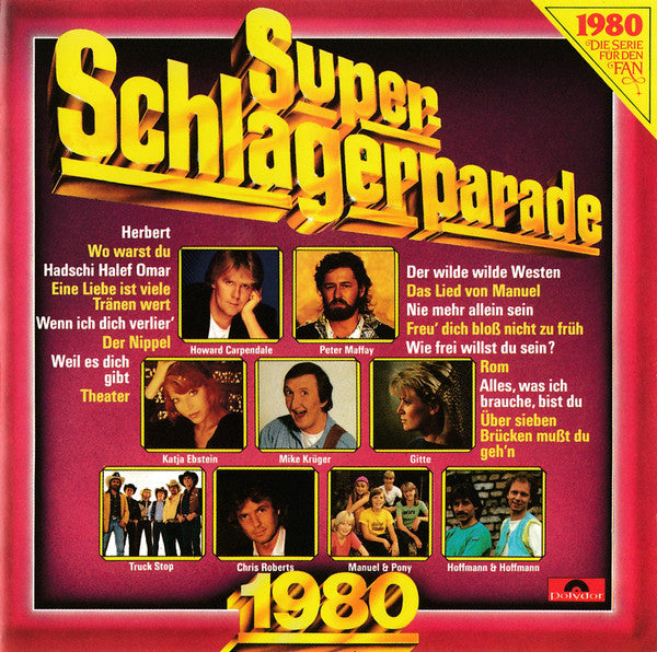 Various : Super-Schlagerparade 1980 (CD, Comp)