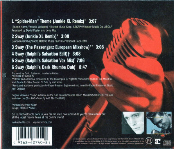 Michael Bublé : "Spider-Man" Theme (CD, Maxi)