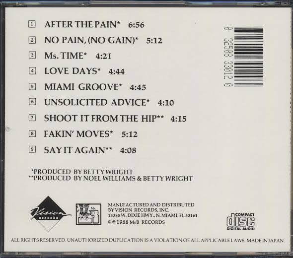 Betty Wright : Mother Wit (CD, Album)