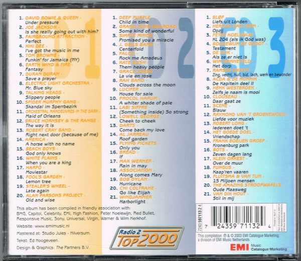 Various : Radio 2 Top 2000 (3xCD, Comp)