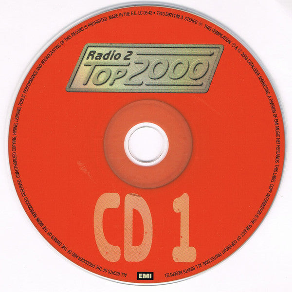 Various : Radio 2 Top 2000 (3xCD, Comp)