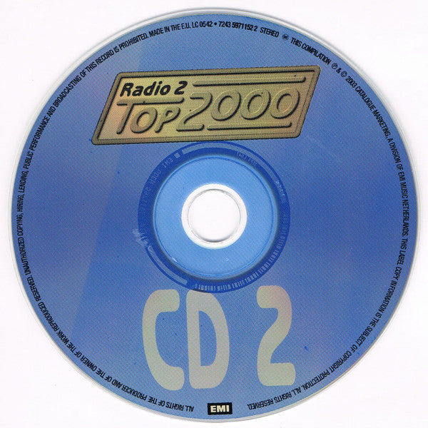 Various : Radio 2 Top 2000 (3xCD, Comp)