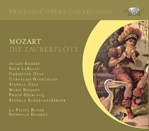 Wolfgang Amadeus Mozart, La Petite Bande, Sigiswald Kuijken : Die Zauberflöte (3xCD, Album, RE)