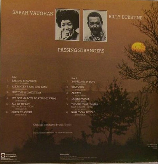 Billy Eckstine & Sarah Vaughan / Dinah Washington, Brook Benton : Passing Strangers / The Two Of Us (2xLP, Comp)