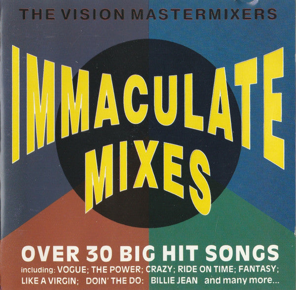 The Vision Mastermixers : Immaculate Mixes (CD, Album, Mixed)