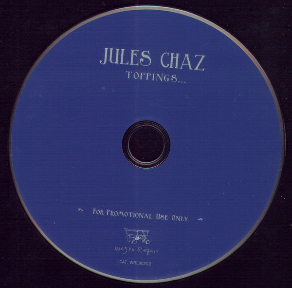 Jules Chaz : Toppings... (CD, Album, Promo)