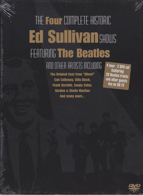 The Beatles : The Four Complete Historic Ed Sullivan Shows Featuring The Beatles (2xDVD-V, PAL)