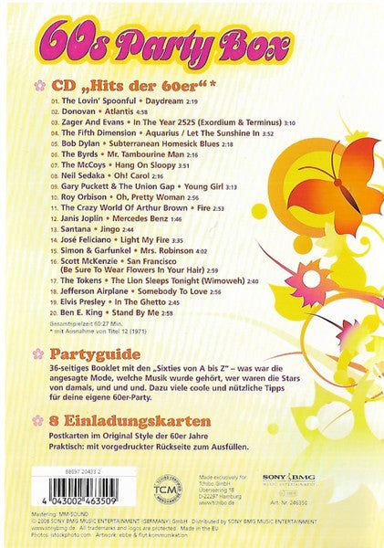 Various : 60's Party Box (CD, Comp)