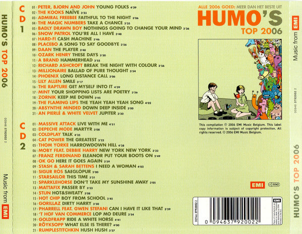 Various : Alle 2006 Goed: Meer Dan Het Beste Uit Humo's Top 2006 (2xCD, Comp)