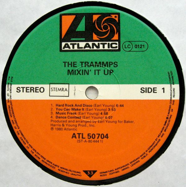 The Trammps : Mixin' It Up (LP, Album)
