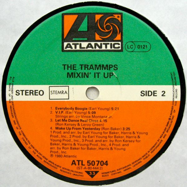 The Trammps : Mixin' It Up (LP, Album)
