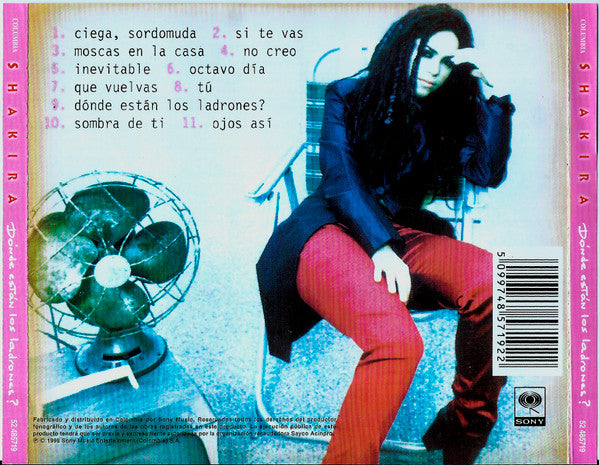 Shakira : Dónde Están Los Ladrones? (CD, Album)