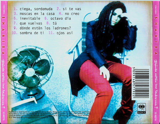 Shakira : Dónde Están Los Ladrones? (CD, Album)