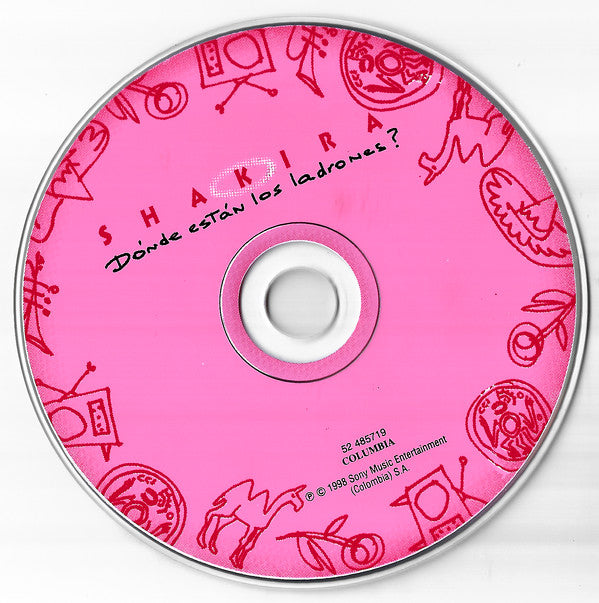 Shakira : Dónde Están Los Ladrones? (CD, Album)
