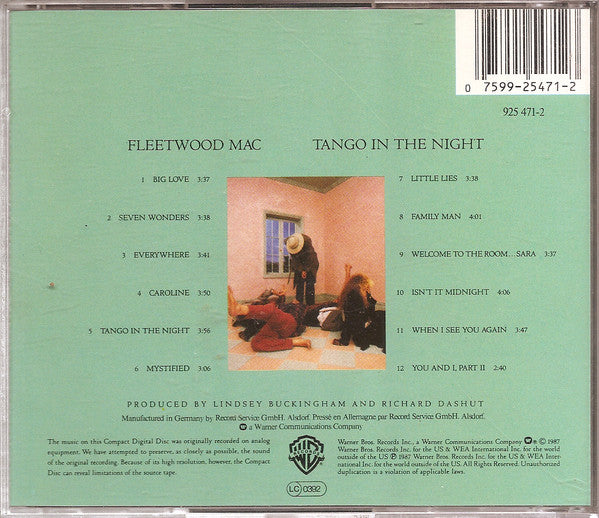 Fleetwood Mac : Tango In The Night (CD, Album)