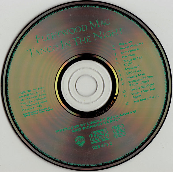 Fleetwood Mac : Tango In The Night (CD, Album)