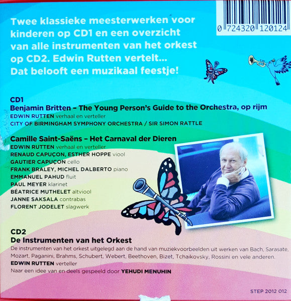 Edwin Rutten, Yehudi Menuhin, City Of Birmingham Symphony Orchestra, Sir Simon Rattle : Klassiek For Kids 2012 (2xCD)